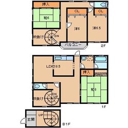 一戸建０６１３５の物件間取画像